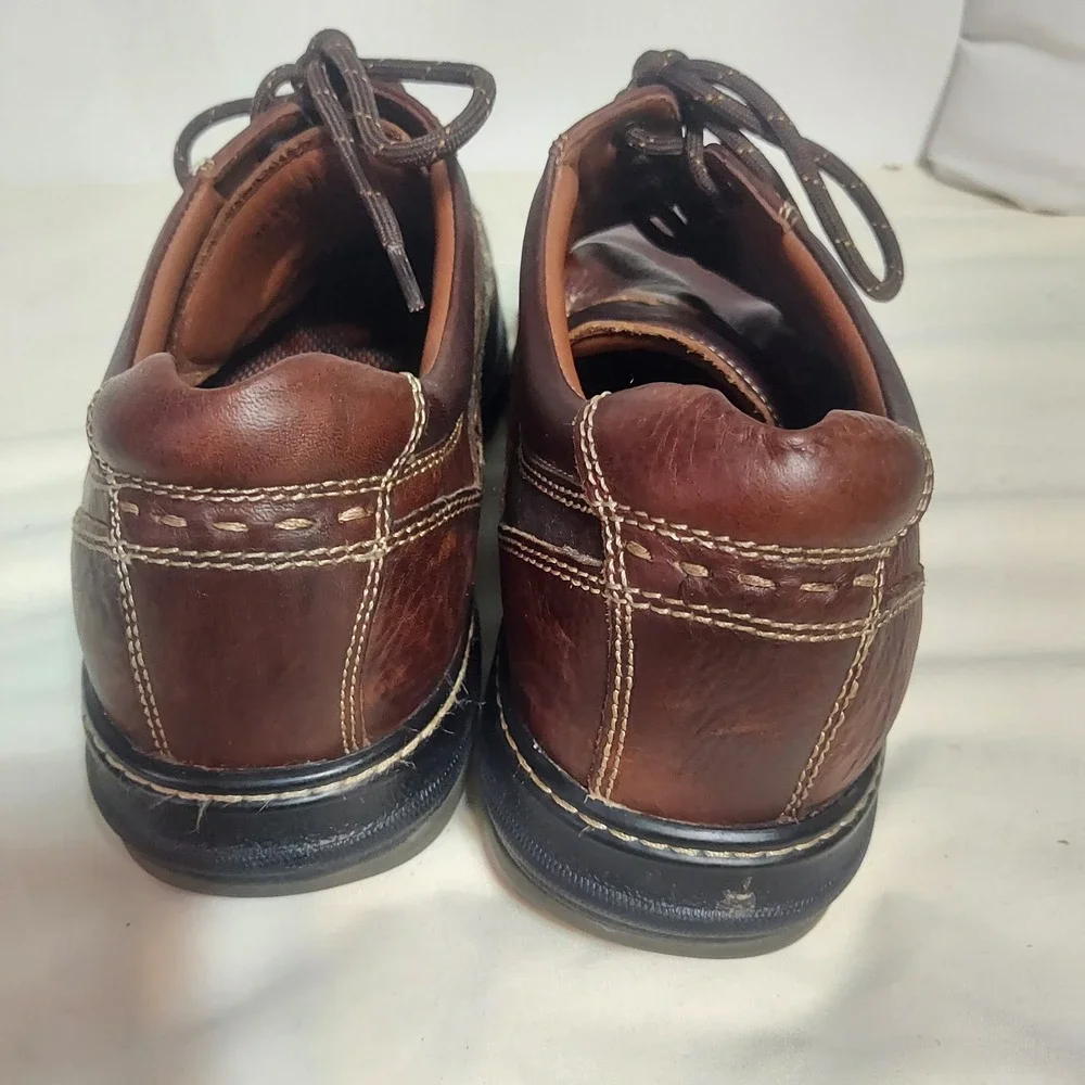 Johnston‎ & Murphy XC4 Mahogany Leather Lace Up Oxford Shoes Men's 11.5 M